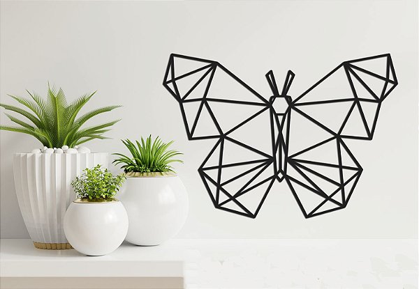Quadro  Geométrico - Borboleta