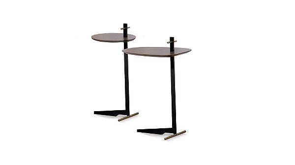 Mesa de Apoio Iker - tampo redondo