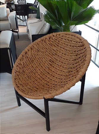 Poltrona em fibra natural  Serena