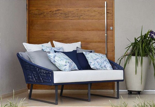Chaise em corda náutica slim Rieti