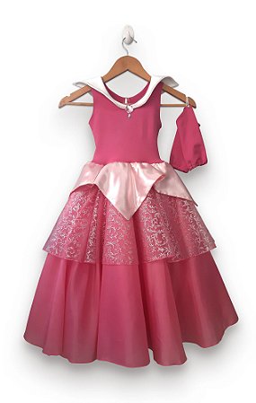 fantasia da bela adormecida infantil