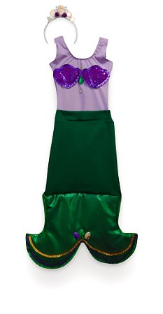 fantasia de princesa ariel