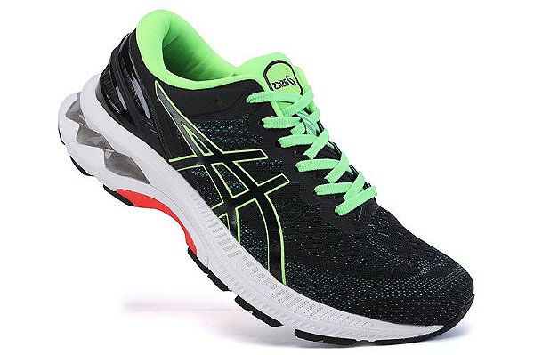 asics gel kayano preto