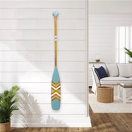 Remo Decorativo Azul Pastel 100 cm Decoração Náutica Praia