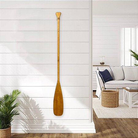 Remo Decorativo de Parede 100 cm em Madeira