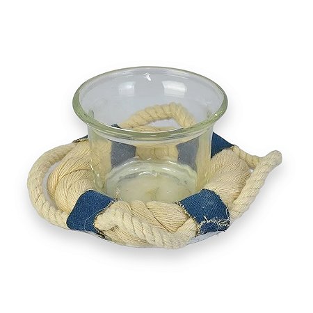 Porta Velas Náutico Boia Azul