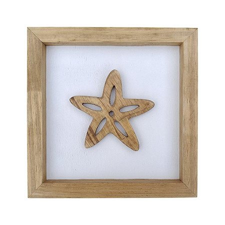 Quadro Estrela Decoração Náutica de Parede