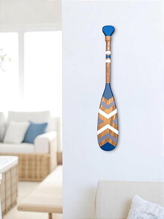 Remo Decorativo Azul Marinho 55 cm Decoração Náutica Praia