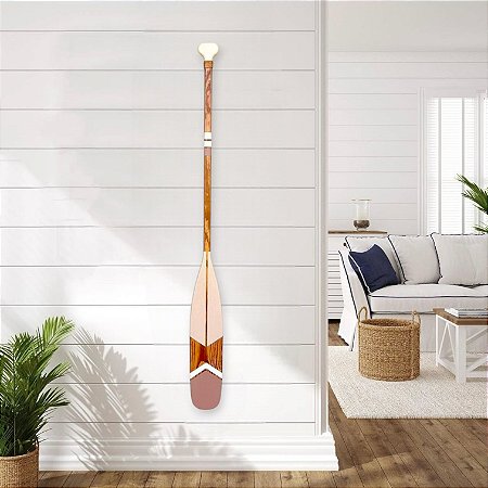Remo Decorativo Ponta Marrom 100 cm Decoração Praiana
