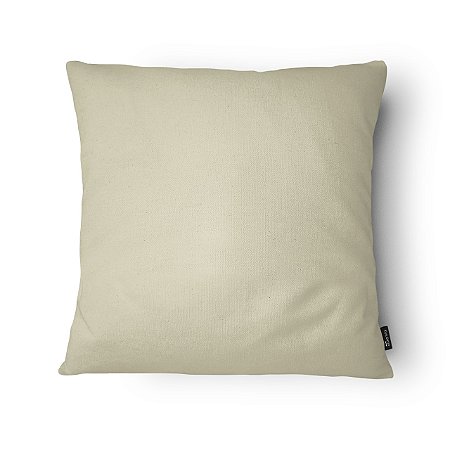 Almofada Lisa Bege 45x45 cm