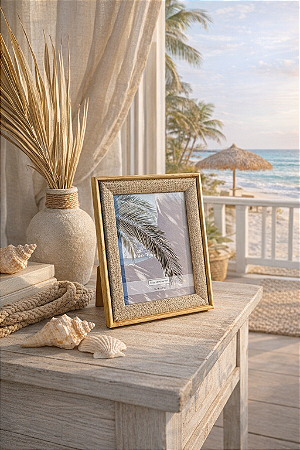 Porta Retrato com Linho Grande