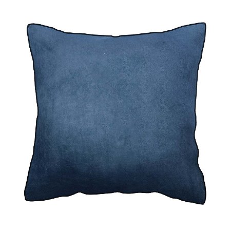 Almofada Náutica Azul em Veludo 45x45