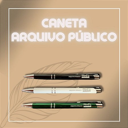 Canetas Arquivo Público Municipal