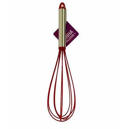 Batedor de Ovo Fuê Silicone c/ Inox 27cm Yazi