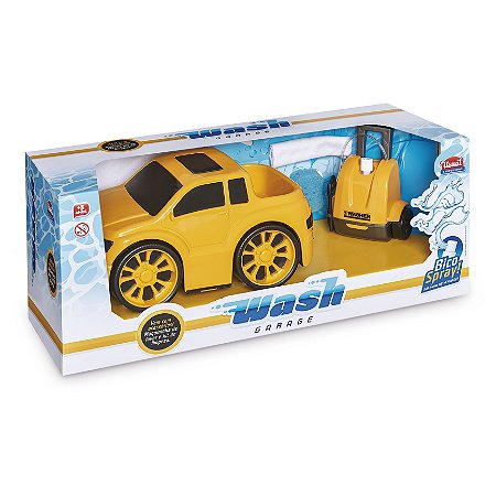 Carrinho Wash Garage Pick-Up Usual Brinquedos