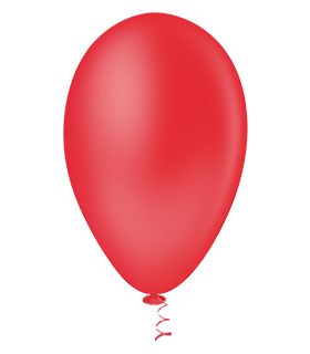 Balão Granfesta 6.5 Vermelho com 50 unidades
