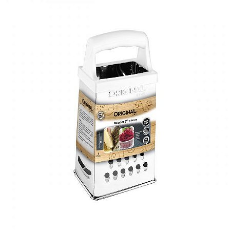 Ralador 4 faces 7" Inox Original