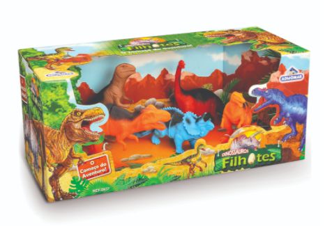 Dinossauros filhotes Adijomar