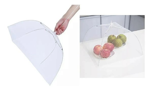 Protetor de alimentos tela mosqueteiro 32cm ArtHouse