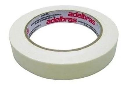 Fita crepe 18mm x 50 mts Adelbras