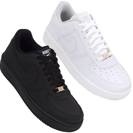 air force preto sola branca