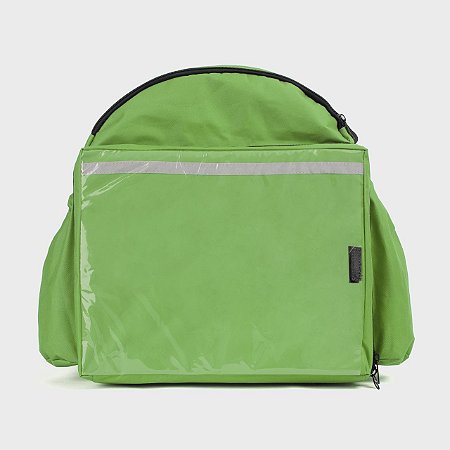 mochila de entrega com isopor