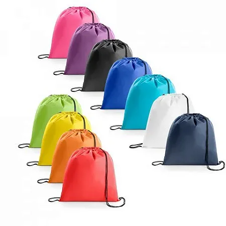 Sacochila sacola tipo mochila em Non-woven personalizada