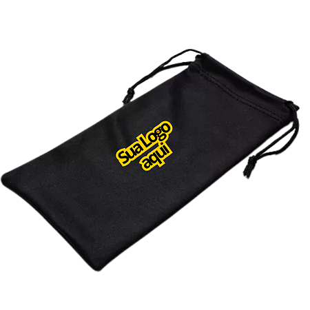 Kit c/ 10 Bolsa Porta-Óculos Personalizada