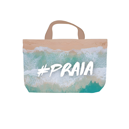 Kit c/ 10 Sacola em tecido com personalização total 30x35cm