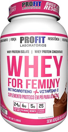 WHEY FOR FEMINY 900G - PROFIT- Loja de Suplementos FTnutrition! - Loja de  Suplementos Online feita para Você - Loja FTnutrition