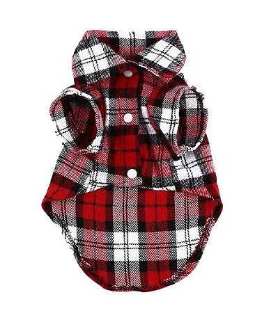 Camisa xadrez cachorro Clearance