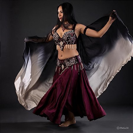 Véu Seda Puro Degradê