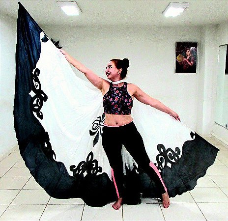 Véu Wings Arabesco