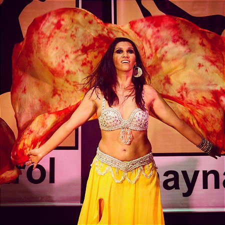 Véu Seda Pura Marmorizado 2 Cores