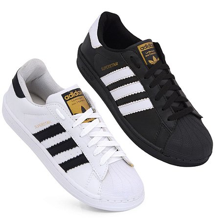 tenis super star preto