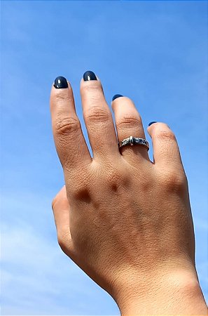 Anel Claire Outlander - Prata 925