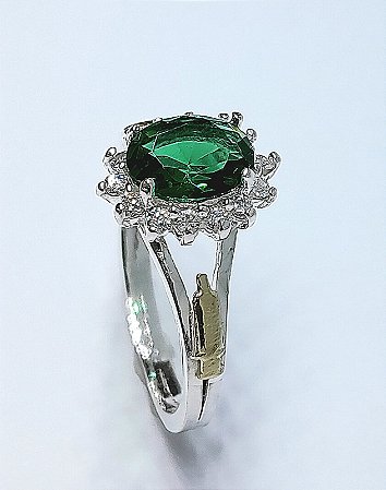 Anel de Formatura - Prata 925 c/ emblema de Ouro