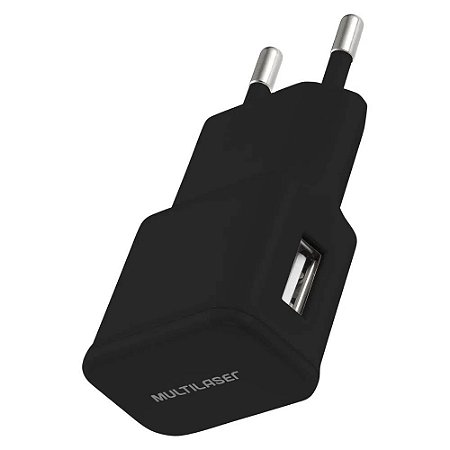 CARREGADOR DE PAREDE, 1 PORTA USB, 5V 2A