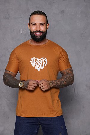 JESUS HEART (CAMISETA)- SUEDE