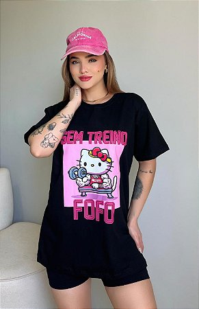 SEM TREINO FOFO (MAX TSHIRTS)- PRETA