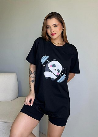 PANDA (MAX TSHIRTS)- PRETA