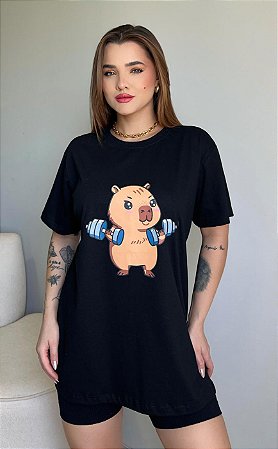 CAPIVARA (MAX TSHIRTS)- PRETA