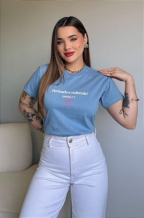 PERDOADA E REDIMIDA - AZUL CLARO