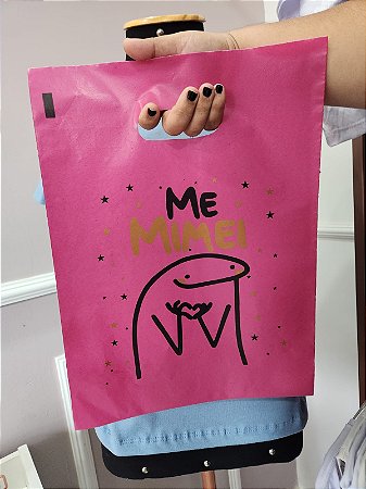 KIT 10 SACOLAS ME MIMEI (PINK)-TAM 40x30