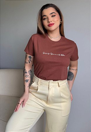 SEMPRE FOI DEUS EM CADA DETALHES- MARROM