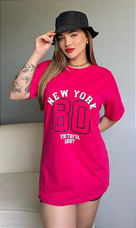MAX TSHIRT NEW YORK- PINK