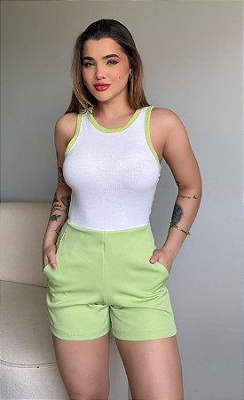 BERMUDA BARBIE LIPO (ALFAIATARIA) - OLIVIA