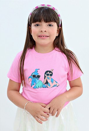 LILO E STITCH (INFANTIL)- ROSA