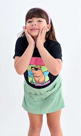 CAPIVARA (INFANTIL)- PRETA