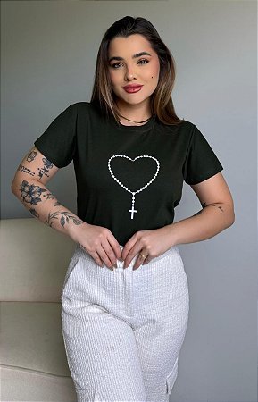 TERÇO HEART- MILITAR